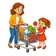 V supermarketu